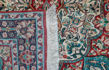 Load image into Gallery viewer, Regal Red Kashmiri Silk Medallion