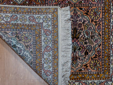 Load image into Gallery viewer, Qum Design Multicolor Kashmir Silk Rug