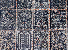 Load image into Gallery viewer, Persian Garden-Inspired Kashmiri Silk Rug