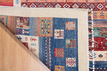 Load image into Gallery viewer, Ivory Framed Afghan Zeigler Rug