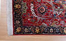 Load image into Gallery viewer, Sickle Leaf-Inspired Kashmiri Silk Masterpiece