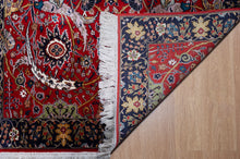 Load image into Gallery viewer, Sickle Leaf-Inspired Kashmiri Silk Masterpiece