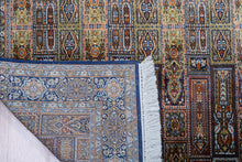Load image into Gallery viewer, Architectural Motif Kashmiri Silk Rug