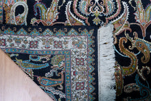 Load image into Gallery viewer, Dark Elegance Silk Rug