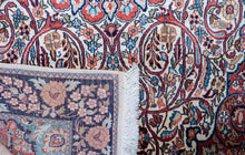 Load image into Gallery viewer, Regal Medallion Pure Silk Kashmiri Rug