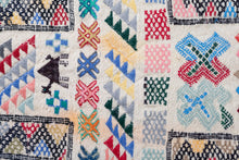 Load image into Gallery viewer, Colorful Tribal Motif Moroccan Kilim