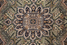 Load image into Gallery viewer, Handwoven Round Indian Wool Rug
