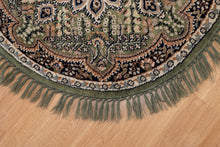 Load image into Gallery viewer, Handwoven Round Indian Wool Rug