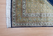 Load image into Gallery viewer, Royal Sapphire Kashmiri Silk Carpet