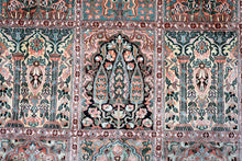 Load image into Gallery viewer, Rosewood Garden Kashmiri Silk Carpet