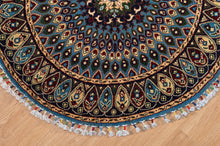 Load image into Gallery viewer, Afghan Chobi Round Medallion Rug