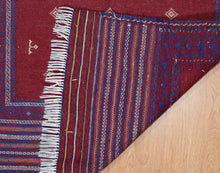 Load image into Gallery viewer, Maliki Red Diamond Wool Kilim
