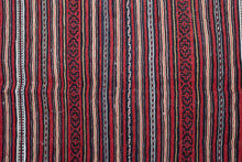Load image into Gallery viewer, Balochi Nomadic Striped Wool Kilim