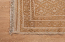 Load image into Gallery viewer, Golden Hues Afghan Nakhunak Kilim
