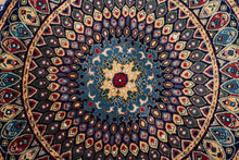 Load image into Gallery viewer, Afghan Chobi Round Medallion Rug