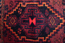 Load image into Gallery viewer, Dark Geometric Persian Tribal Rug