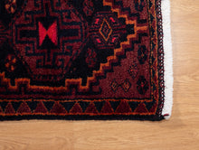 Load image into Gallery viewer, Dark Geometric Persian Tribal Rug