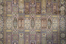 Load image into Gallery viewer, Royal Panel Kashmiri Silk Carpet