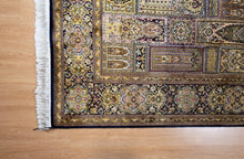 Load image into Gallery viewer, Royal Panel Kashmiri Silk Carpet