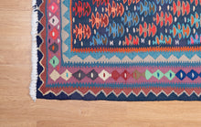 Load image into Gallery viewer, Vintage Persian Senneh Slit Kilim