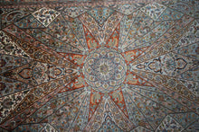 Load image into Gallery viewer, Celestial Medallion Kashmiri Silk Rug