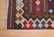 Load image into Gallery viewer, Vintage Afghan Slit Weave Kilim