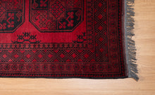 Load image into Gallery viewer, Vintage Turkman Red Wool Runner