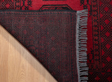 Load image into Gallery viewer, Vintage Turkman Red Wool Runner