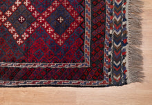 Load image into Gallery viewer, Antique Crimson Mashwani Kilim Runner