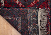 Load image into Gallery viewer, Antique Crimson Mashwani Kilim Runner