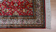 Load image into Gallery viewer, Royal Red Kashmiri Silk Runner Rug