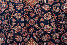 Load image into Gallery viewer, Midnight Bloom Vintage Kashan Rug