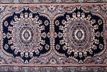 Load image into Gallery viewer, Indo Kashan Wool Medallion Runner