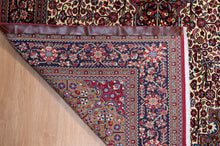 Load image into Gallery viewer, Persian Qum Ivory Medallion Rug