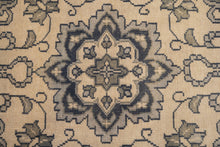 Load image into Gallery viewer, Muted Indigo Floral Wool Rug