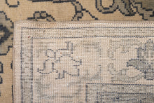 Load image into Gallery viewer, Muted Indigo Floral Wool Rug