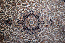 Load image into Gallery viewer, Isfahan Medallion Kashmir Silk Rug