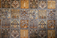 Load image into Gallery viewer, Kashmir Garden Panel Silk Carpet