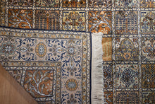 Load image into Gallery viewer, Kashmir Garden Panel Silk Carpet