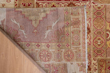 Load image into Gallery viewer, Patchwork Wool Rug – Handmade Traditional Carpet from India