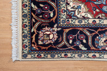 Load image into Gallery viewer, Ivory Indo Kashan Medallion Rug