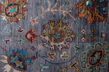 Load image into Gallery viewer, Emerald Bloom Afghan Zeigler Wool Rug