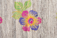 Load image into Gallery viewer, Floral Radiance Wool Zari Dhurrie