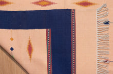 Load image into Gallery viewer, Handwoven Arrow Motif Cotton Dhurrie