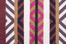 Load image into Gallery viewer, Tribal Geometric Cotton Dhurrie Rug