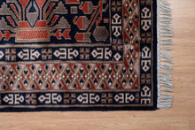 Load image into Gallery viewer, Geometric Tribal Indo Afghan Rug