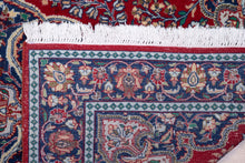 Load image into Gallery viewer, Crimson Floral Vintage Kashmiri Rug