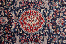 Load image into Gallery viewer, Royal Hunt Scene Kashan Wool Rug