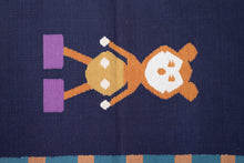 Load image into Gallery viewer, Playful Mickey Motif Cotton Dhurrie