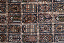 Load image into Gallery viewer, Indo Kashan Wool Garden Panel Rug
